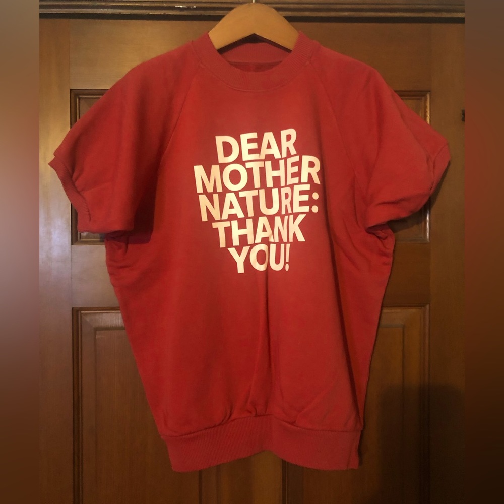 NWOT Period Company Short Sleeve Sweatshirt size small